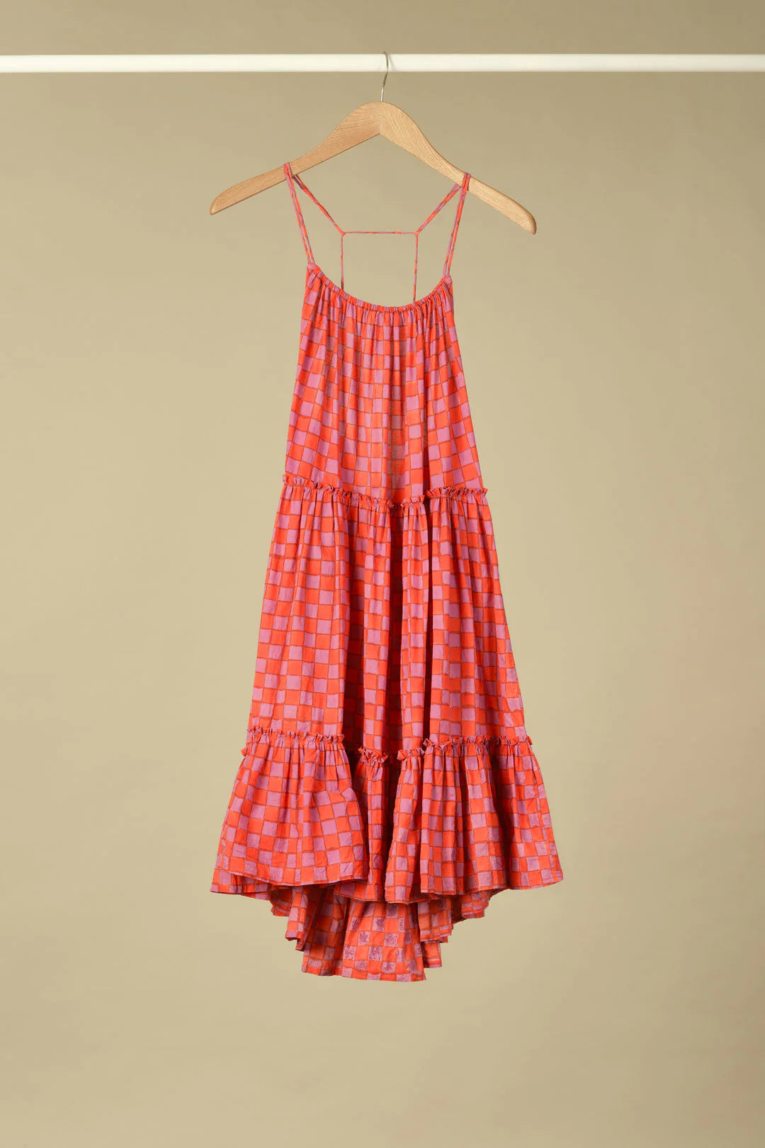 Flora Dress in Checks