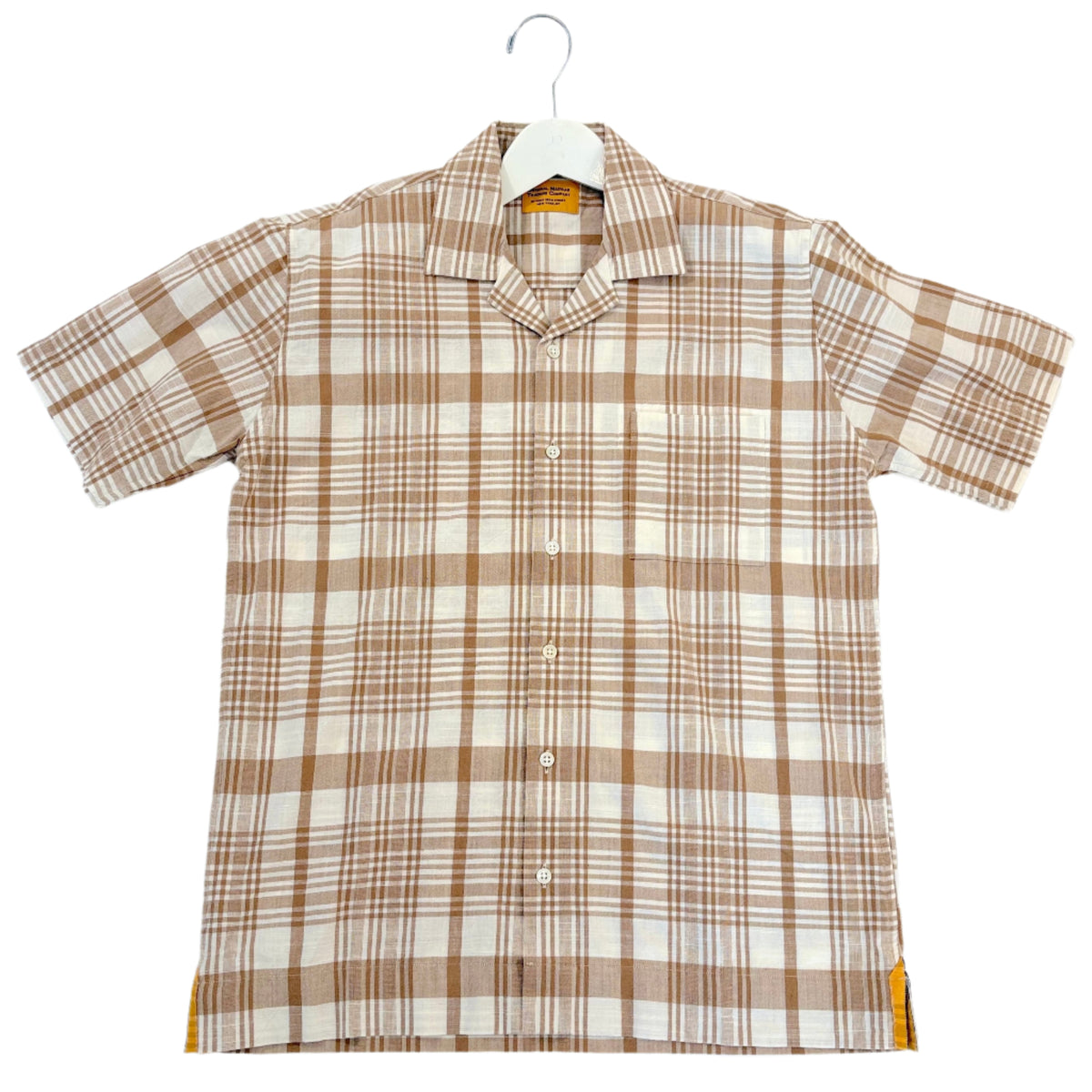 Madras Check Cuban Shirt