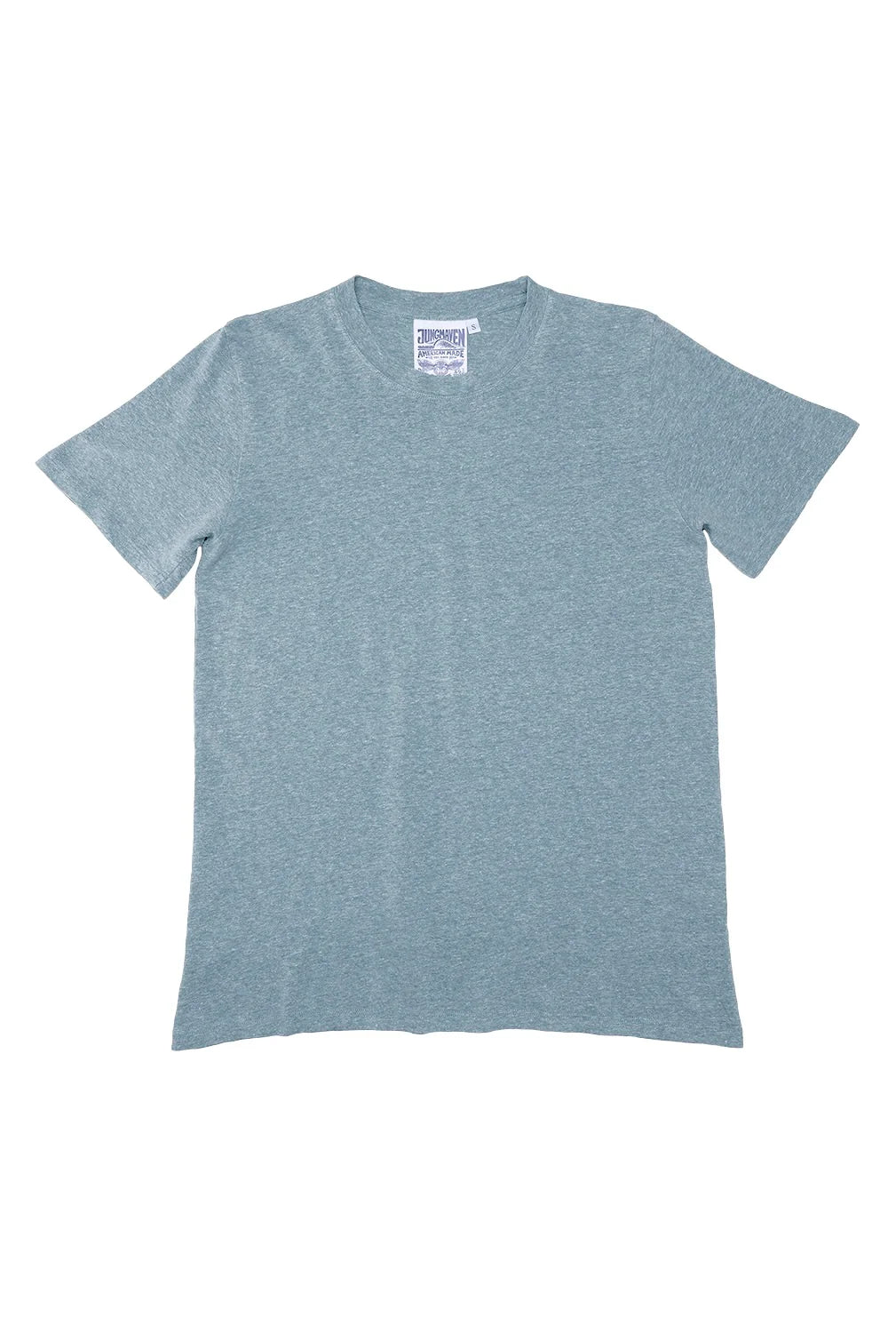 Heathered Jung Tee in Blue Heaven