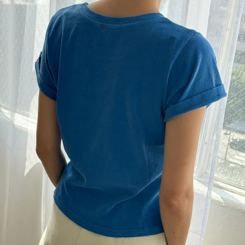 Darling Tee in Cobalt