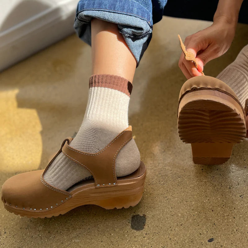 Color Block Girlfriend Sock
