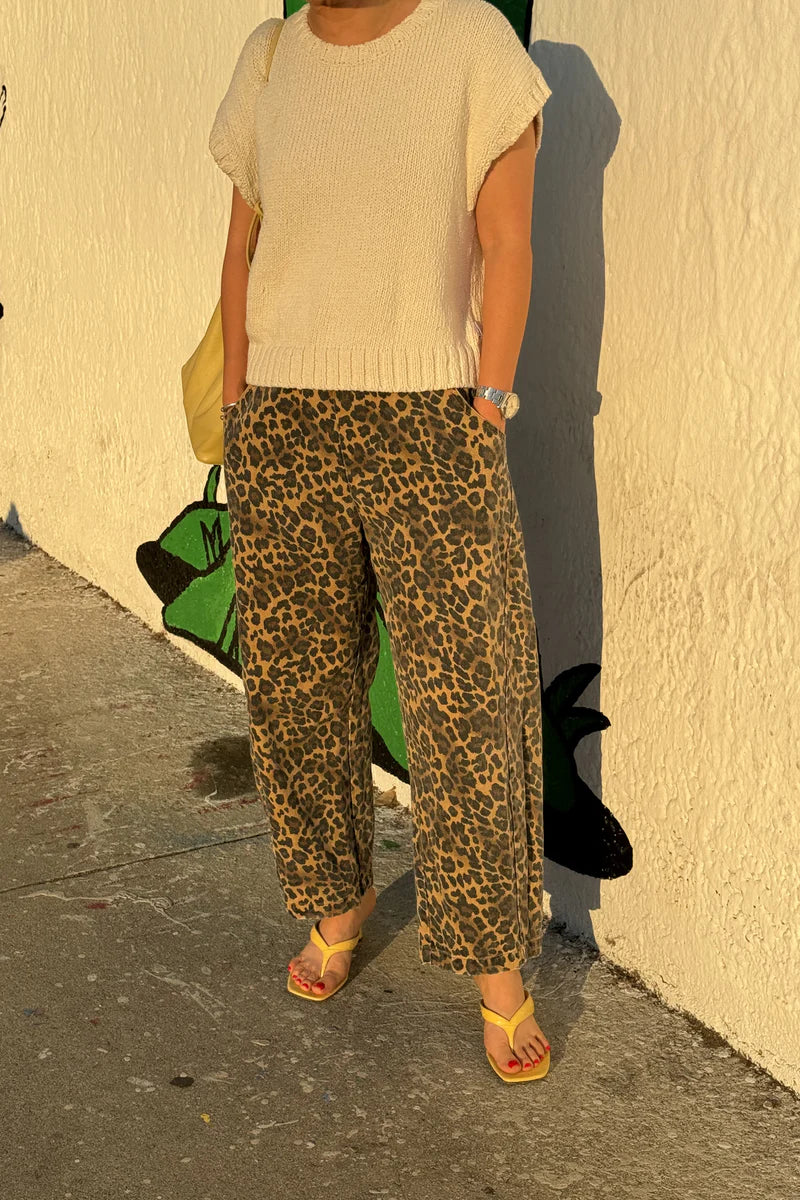 Arc Pants in Leopard