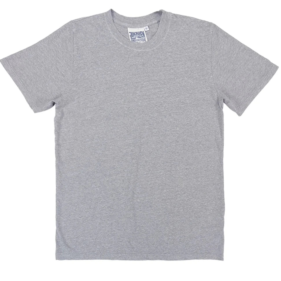 Jung Tee Heather in Athletic Gray