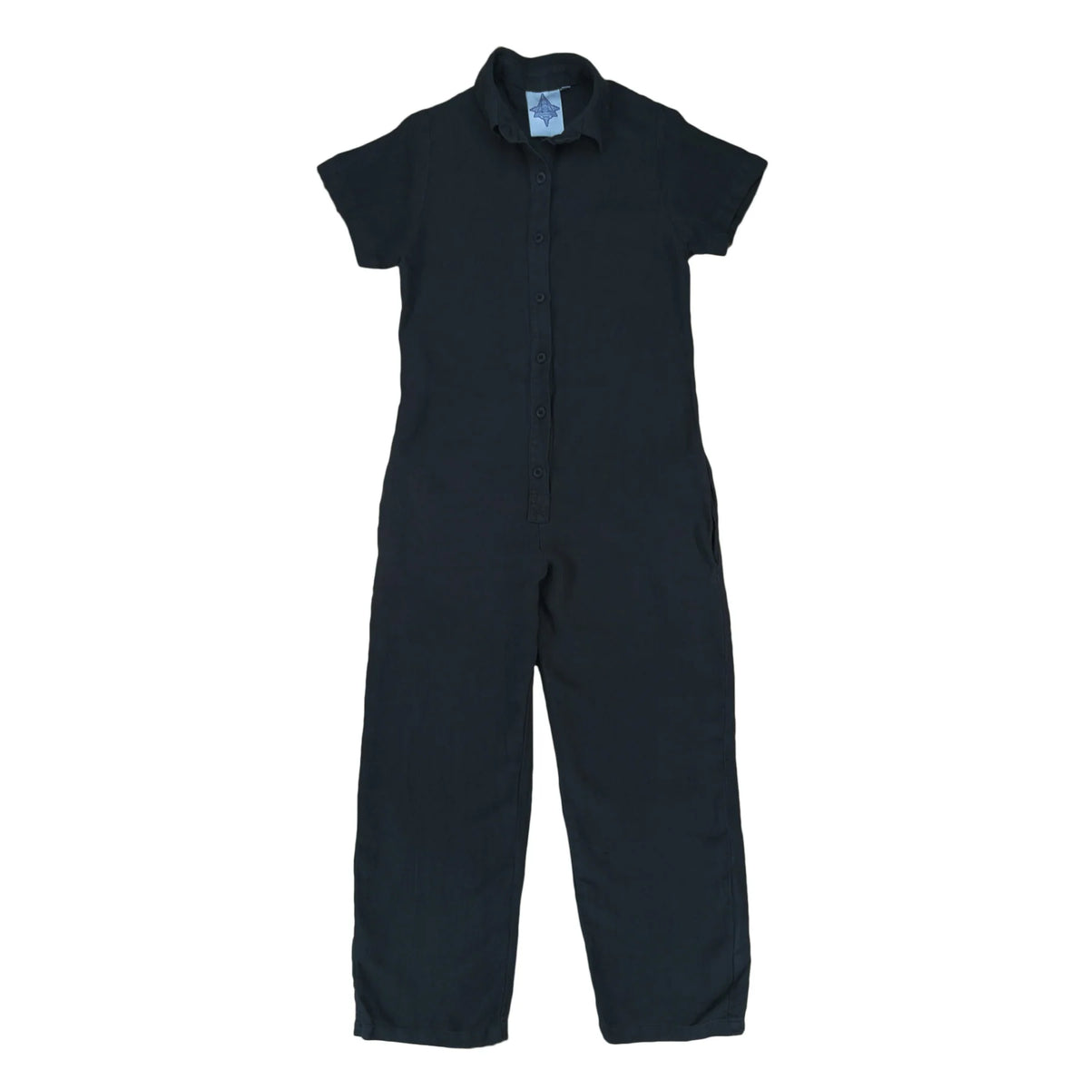 Stillwater Polo Pant Romper in Black