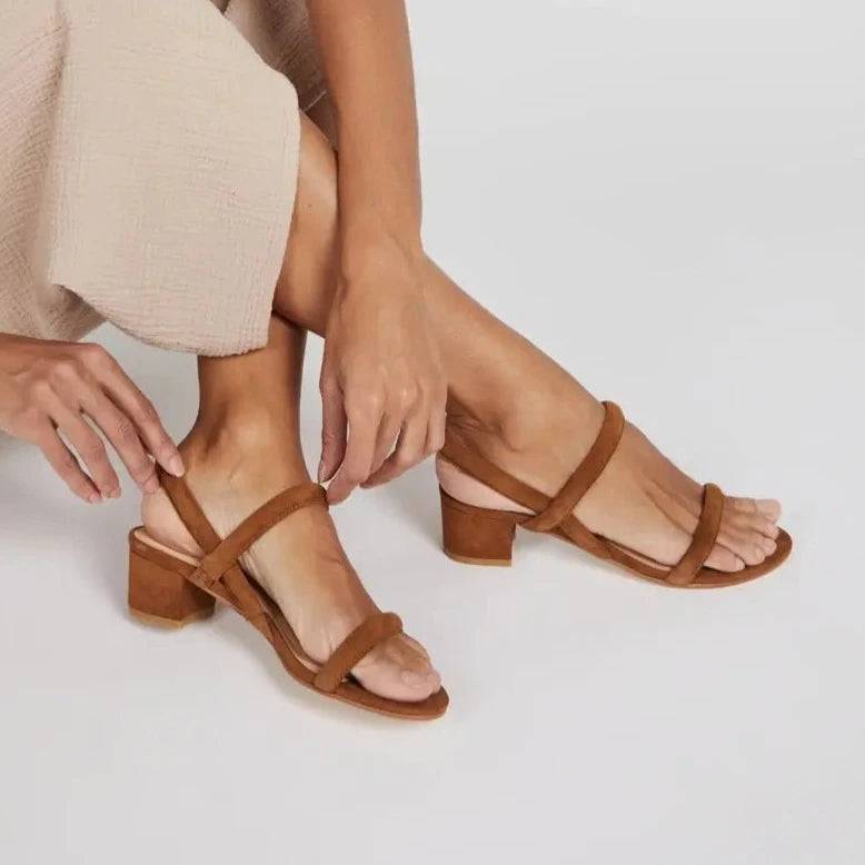 Kimi Heels in Tawny