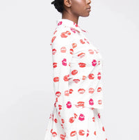 Lipstick Stains Button Down