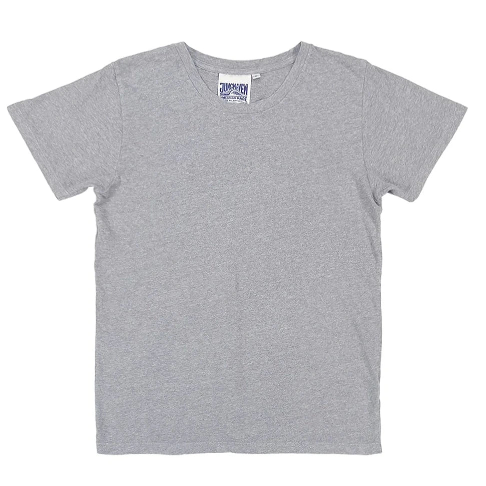 Lorel Tee Heather in Athletic Gray