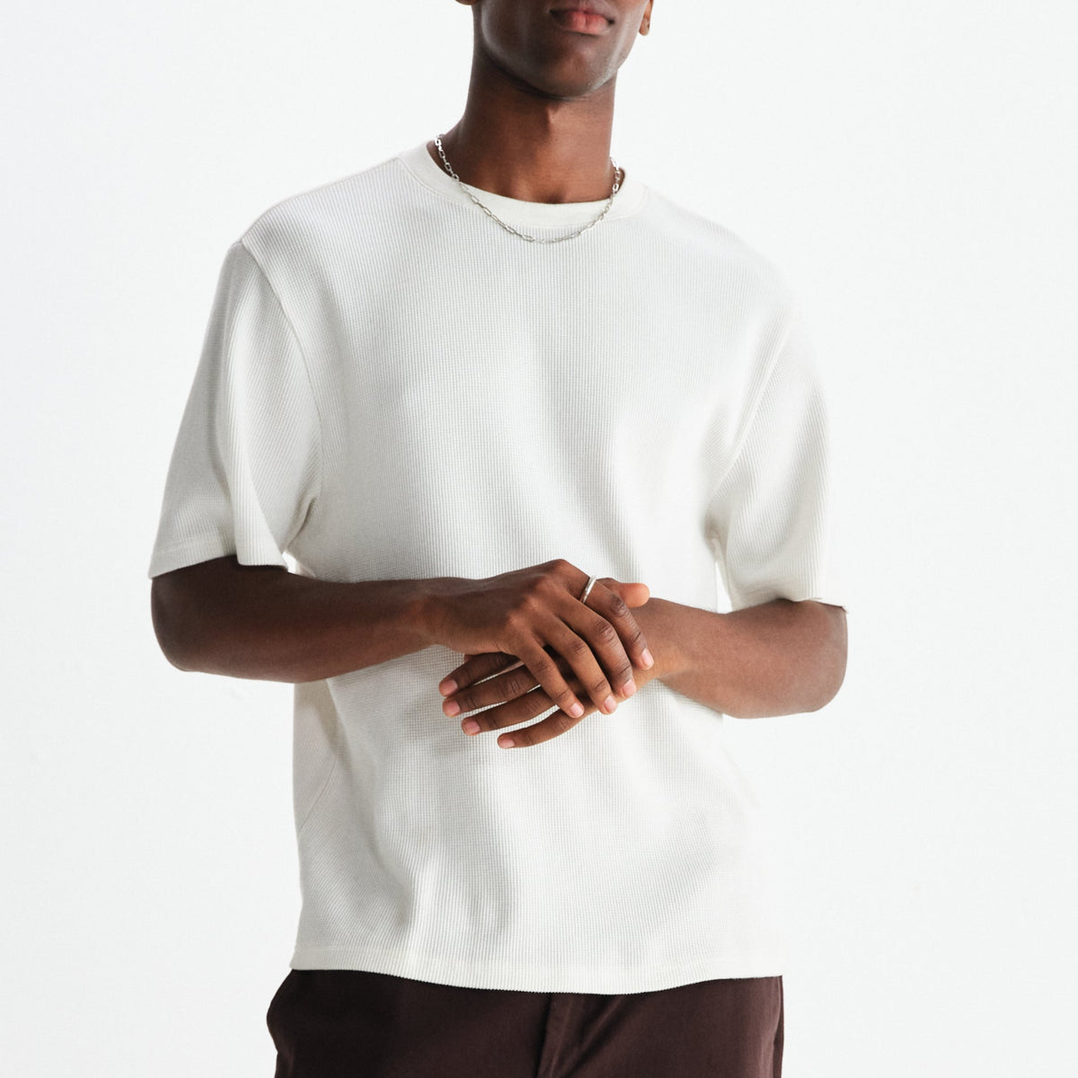 Milton Tee in Ecru