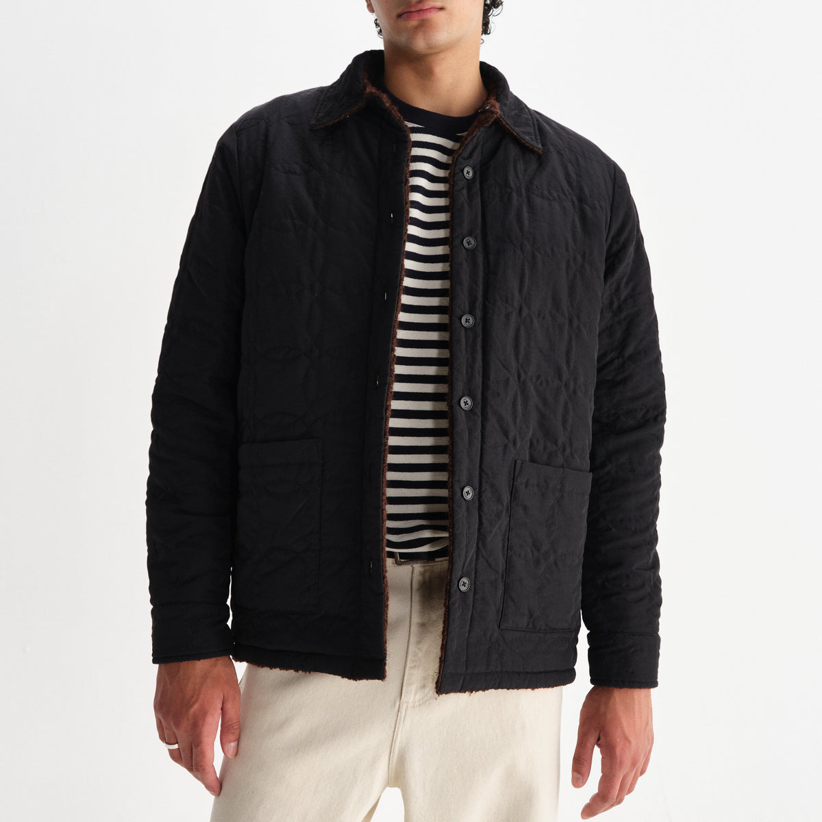 Mount Reversible Overshirt in Brown