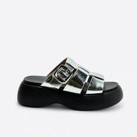 Nell Sandal in Mercury