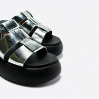 Nell Sandal in Mercury
