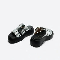 Nell Sandal in Mercury