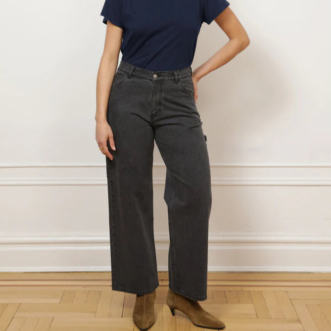 Quinn Utility Jeans in Gray