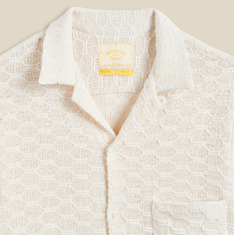 Net Shirt in White