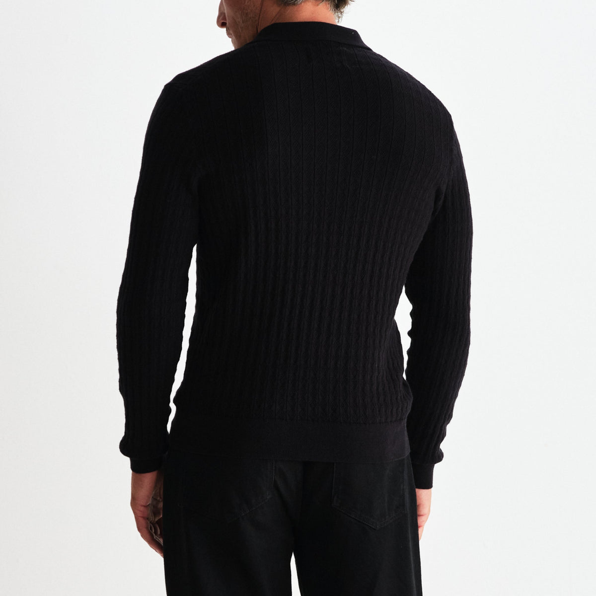 Oban Polo in Black
