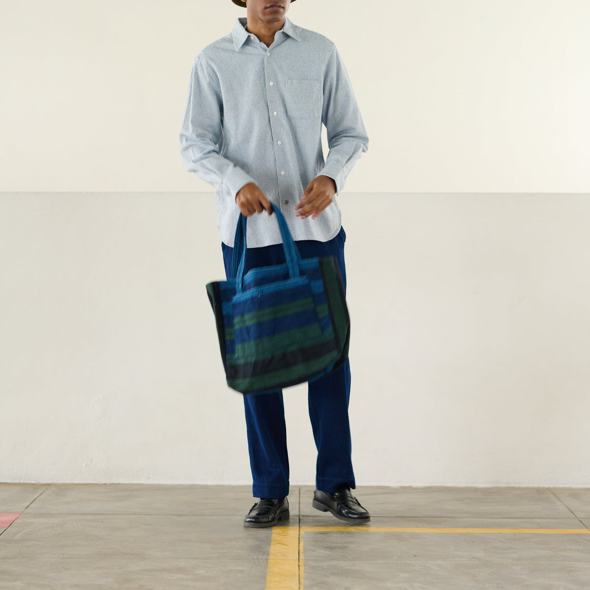 Mat Weave Tote Bag