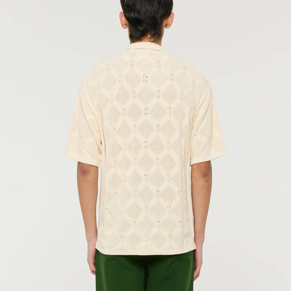 Airi Knit Shirt in Ecru