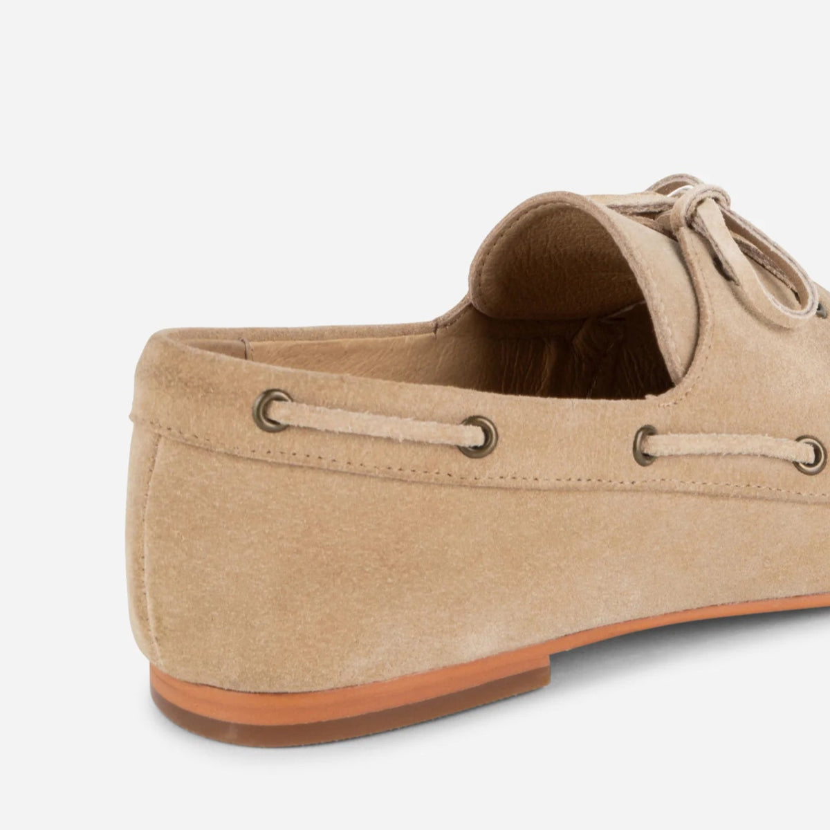 Pixie Boat Shoe in Taupe