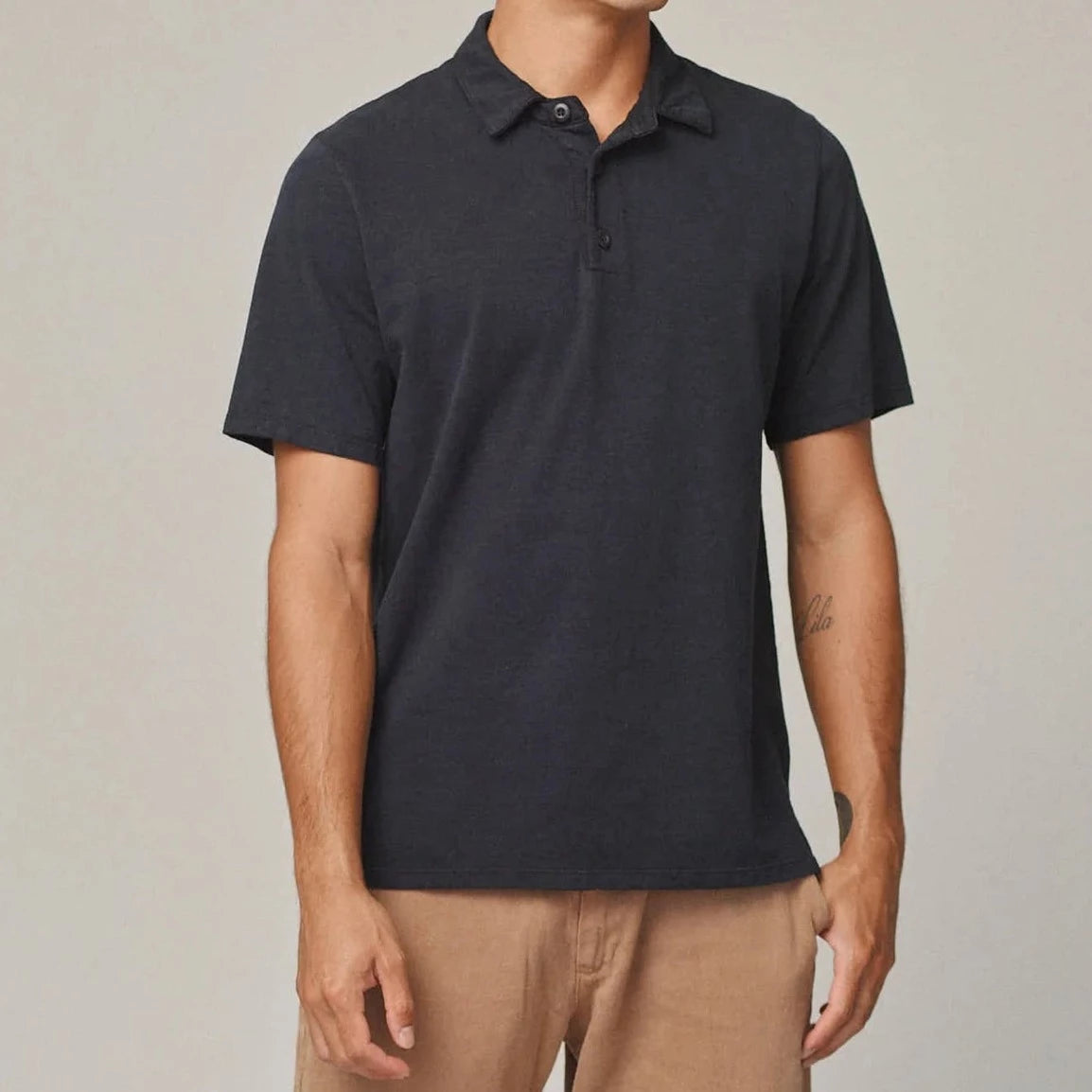 Preston Polo in Black