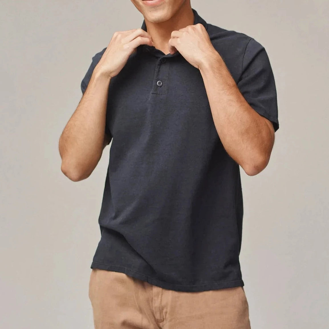 Preston Polo in Black