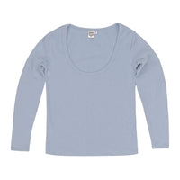 Paseo Long Sleeve Tee in Coastal Blue