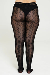 Mariposa Bow Tights in Night
