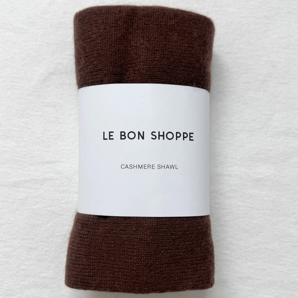 Cashmere Shawl in Mocha