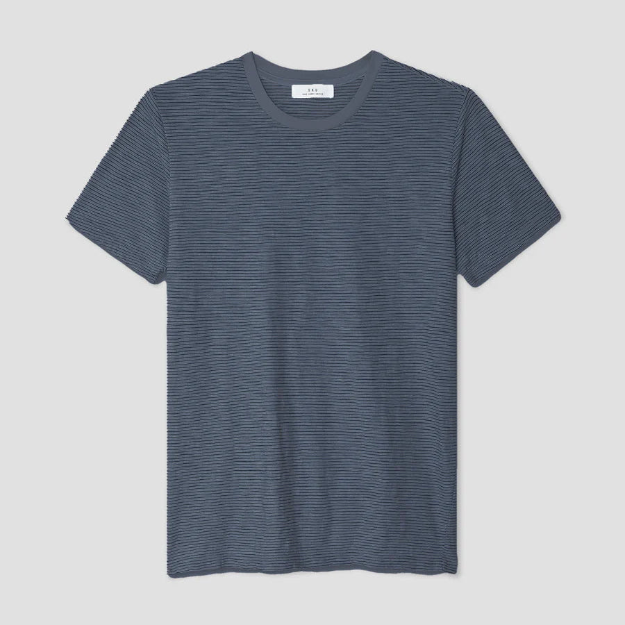 Jersey Stripe Tee in Wave