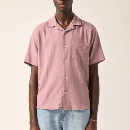 High Twist Shirt in Purple