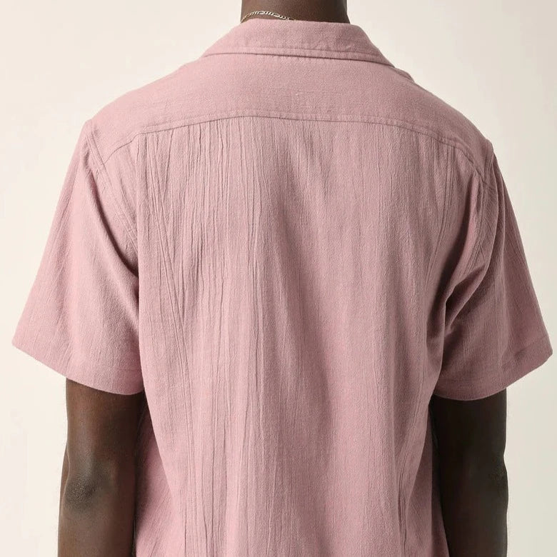High Twist Shirt in Purple