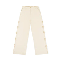 Flowers Blooming Pant in Off White