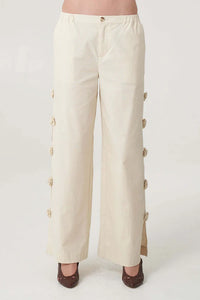 Flowers Blooming Pant in Off White