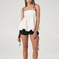 Lily Bubble Tank in White