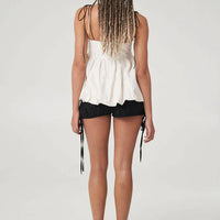 Lily Bubble Tank in White