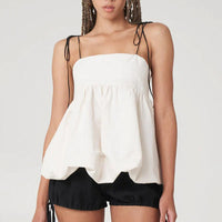 Lily Bubble Tank in White