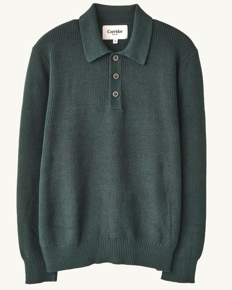 Slouchy Polo in Green