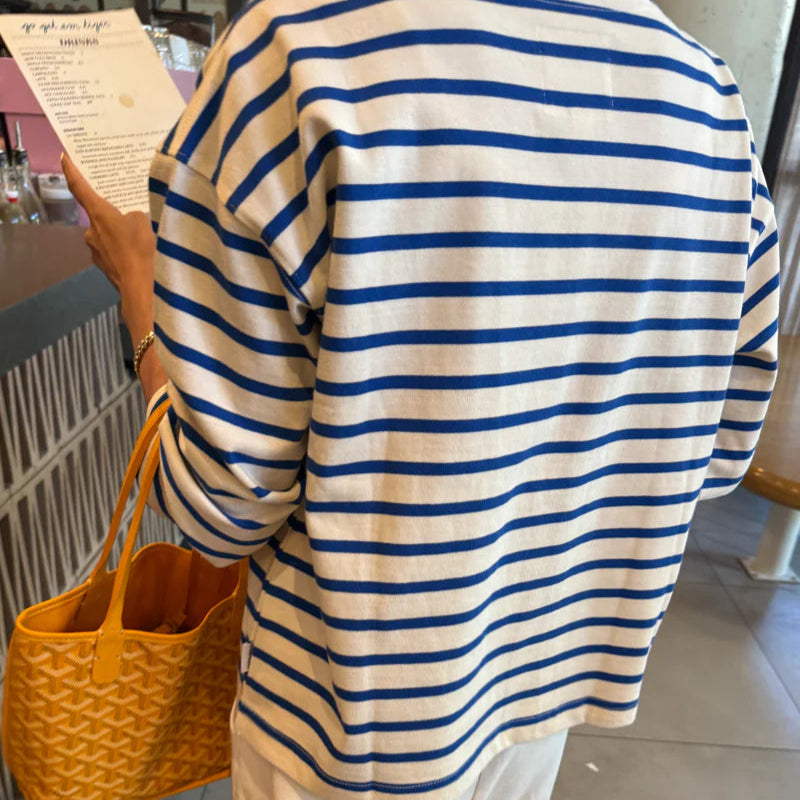 Sailor Top in Blue Stripe