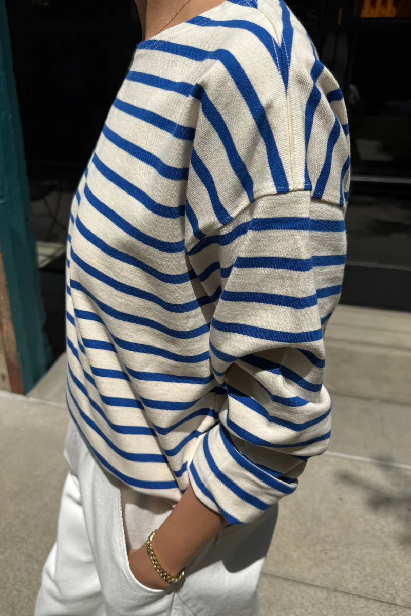 Sailor Top in Blue Stripe