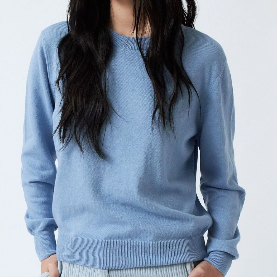 Linax Sweater in Light Blue