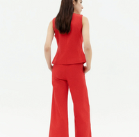 Elise Top in Fiery Red
