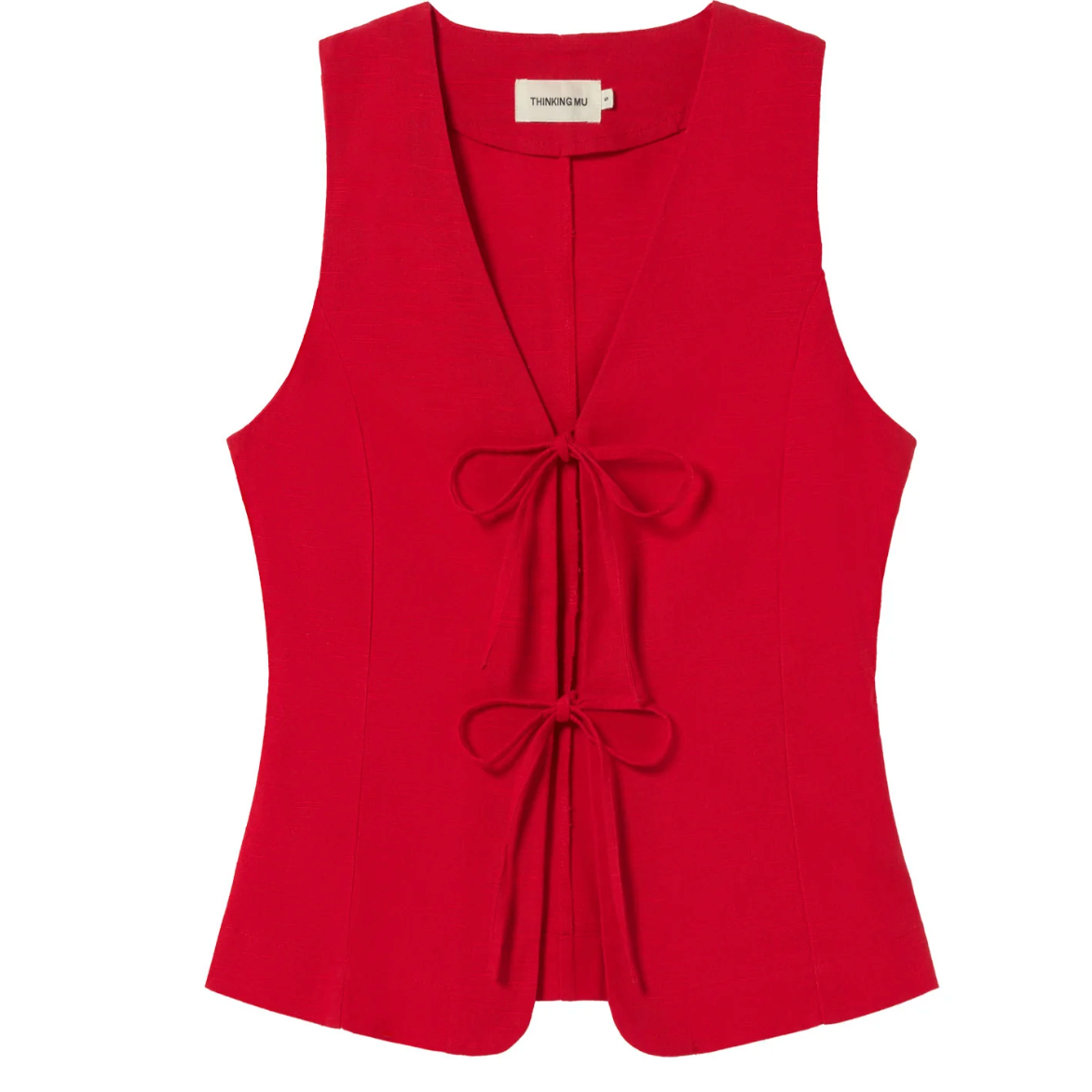 Elise Top in Fiery Red
