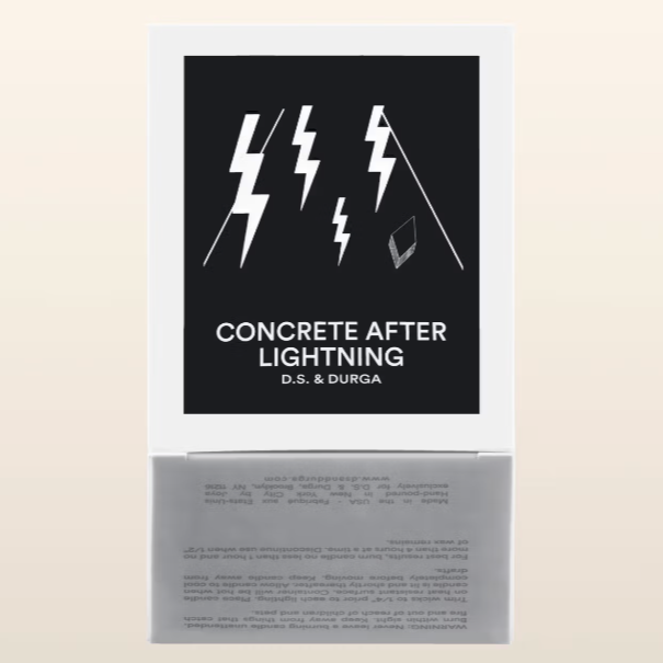 Concrete After Rain Candle