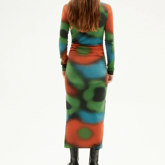 Judith Dress in Dust Black