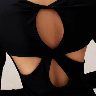 Astra Mini Dress in Black