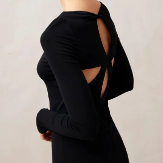 Astra Mini Dress in Black