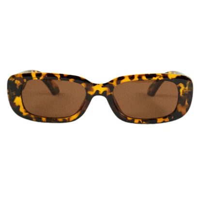 Weird Waves Sunglasses in Cheeta Stripe