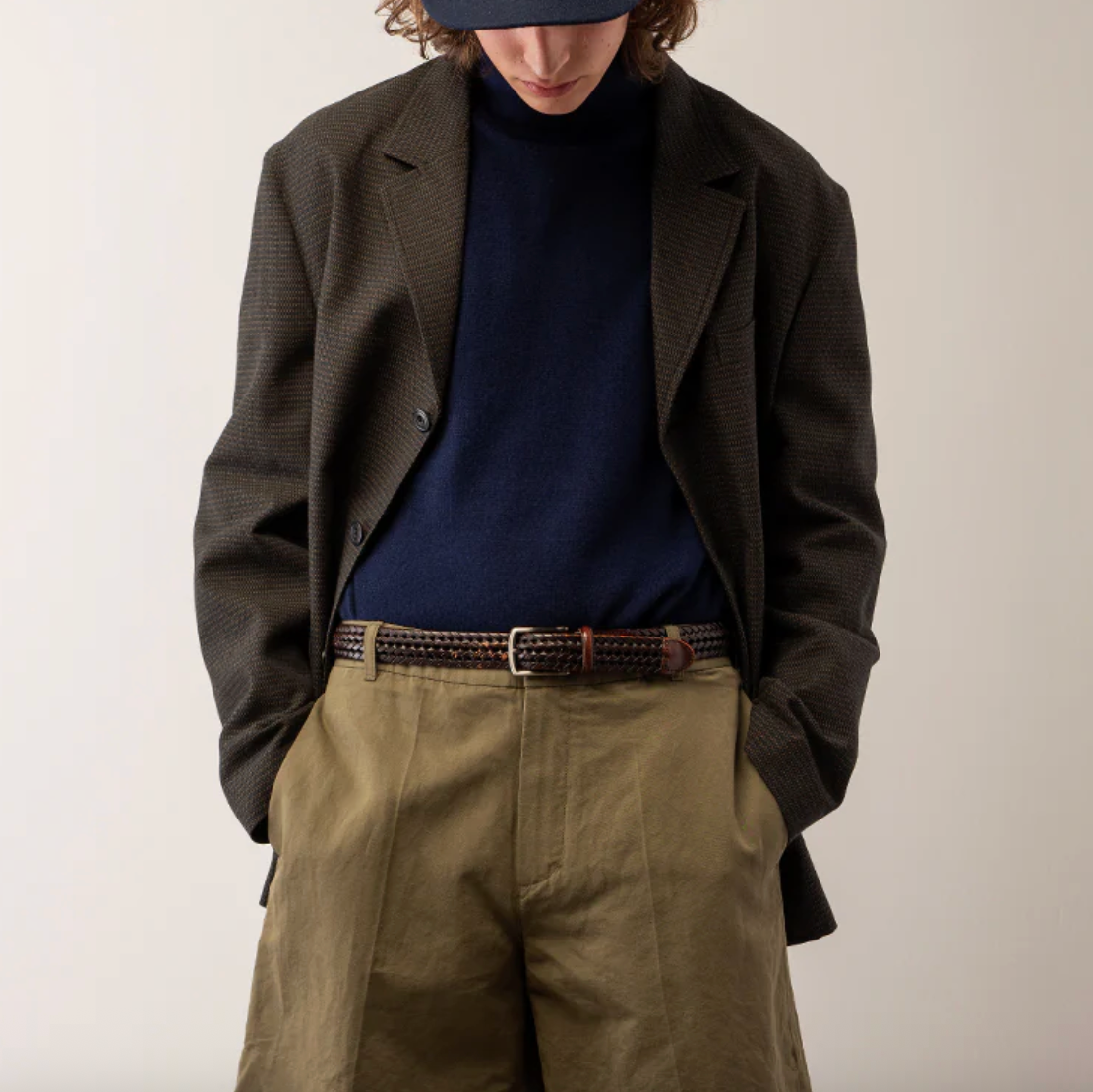 Anders Turtleneck Sweater in Dark Navy