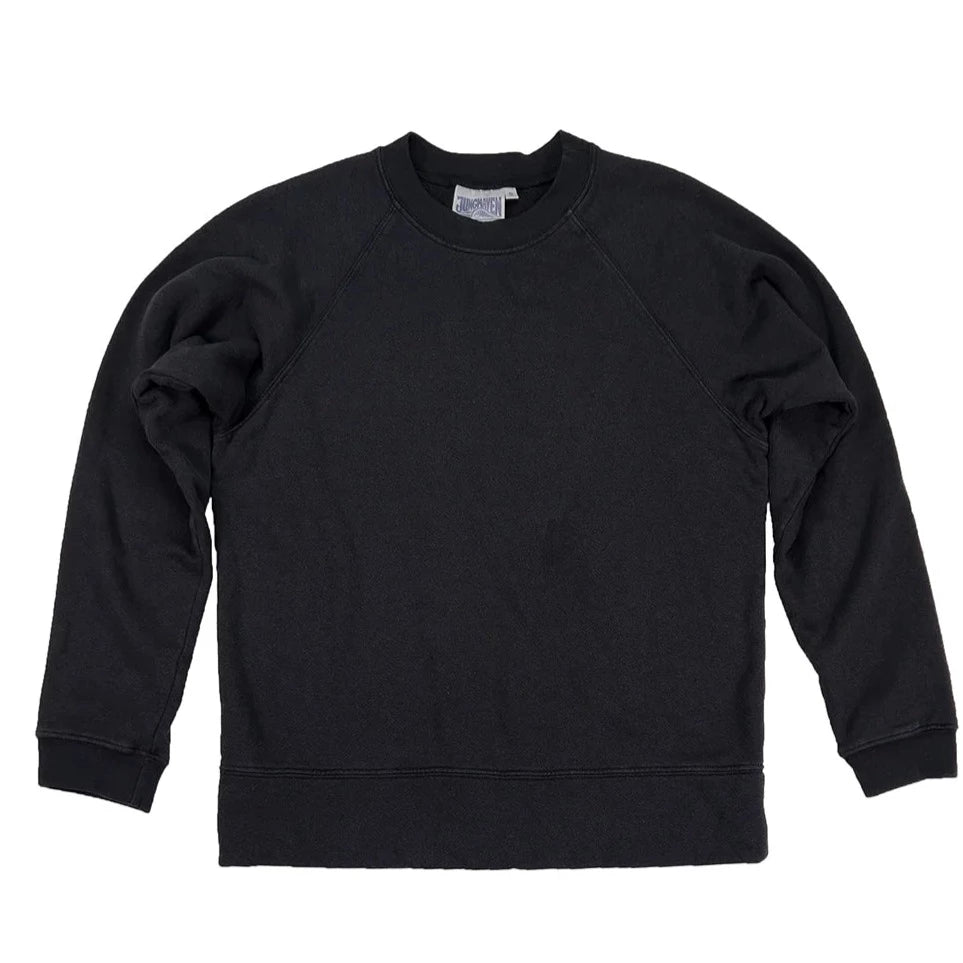 Sierra Raglan Sweatshirt in Black