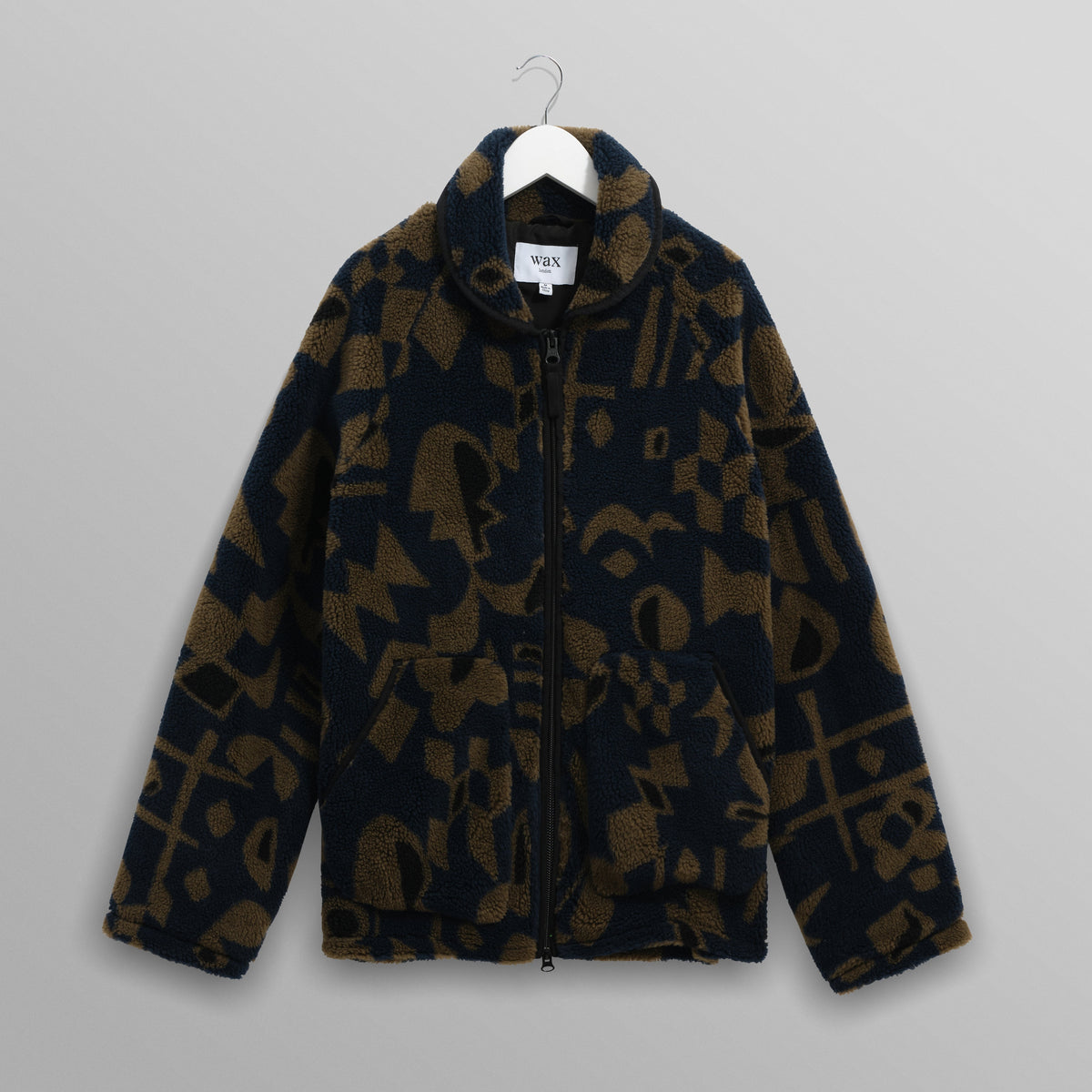 Tate Fleece in Shapes Borg