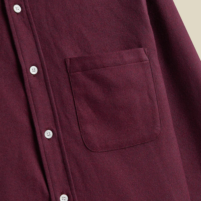 Teca Shirt in Bordeaux
